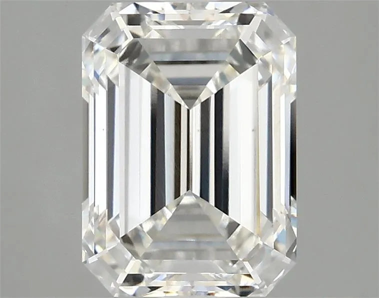 2.58ct Emerald Lab Grown Diamond (Colour G, Clarity VS2, IGI Certified)